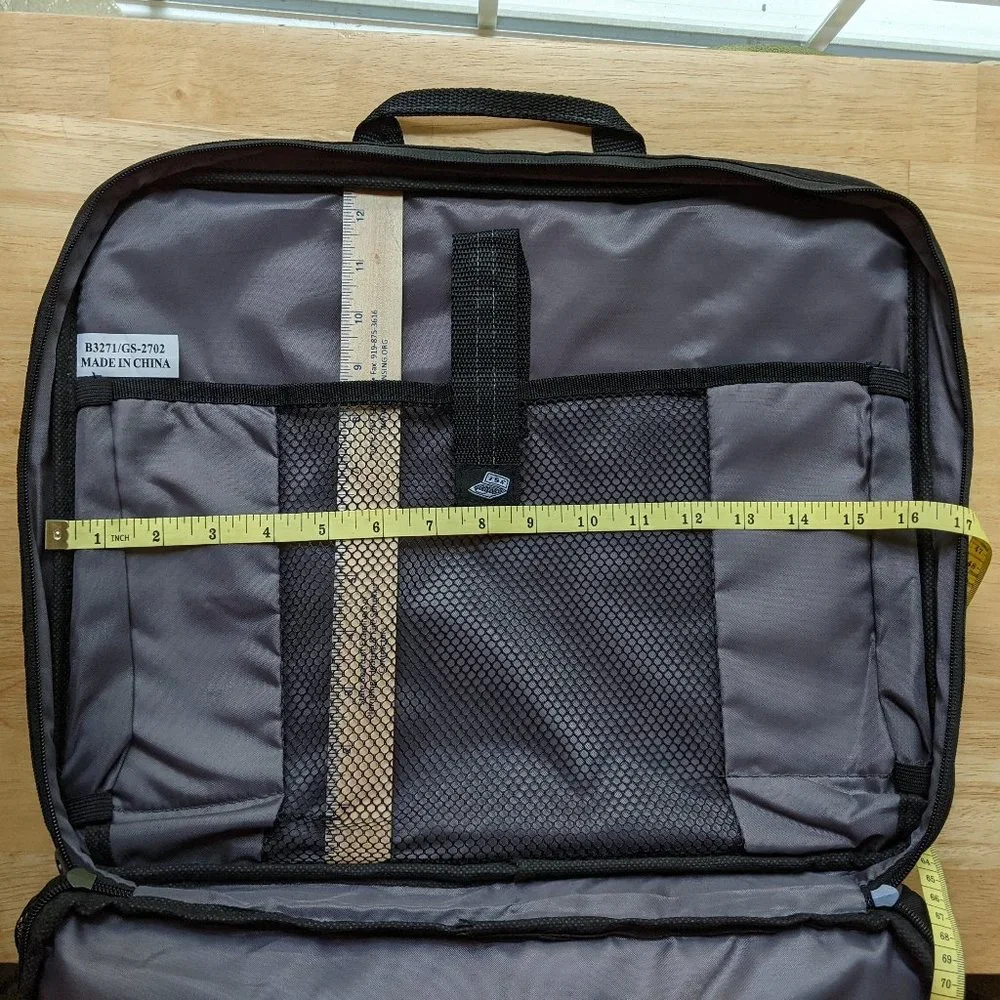 Canvas Messenger Style Laptop Bag